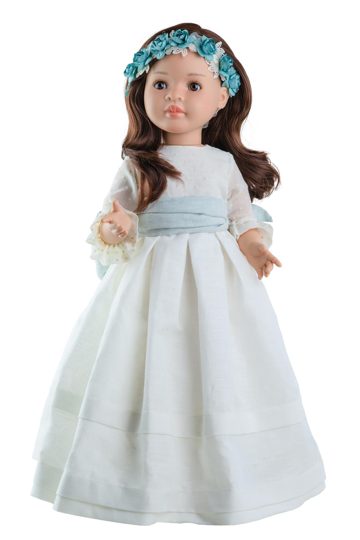 Lidia v bílém - kloubová panenka (60cm) od Paola Reina ze Španělska