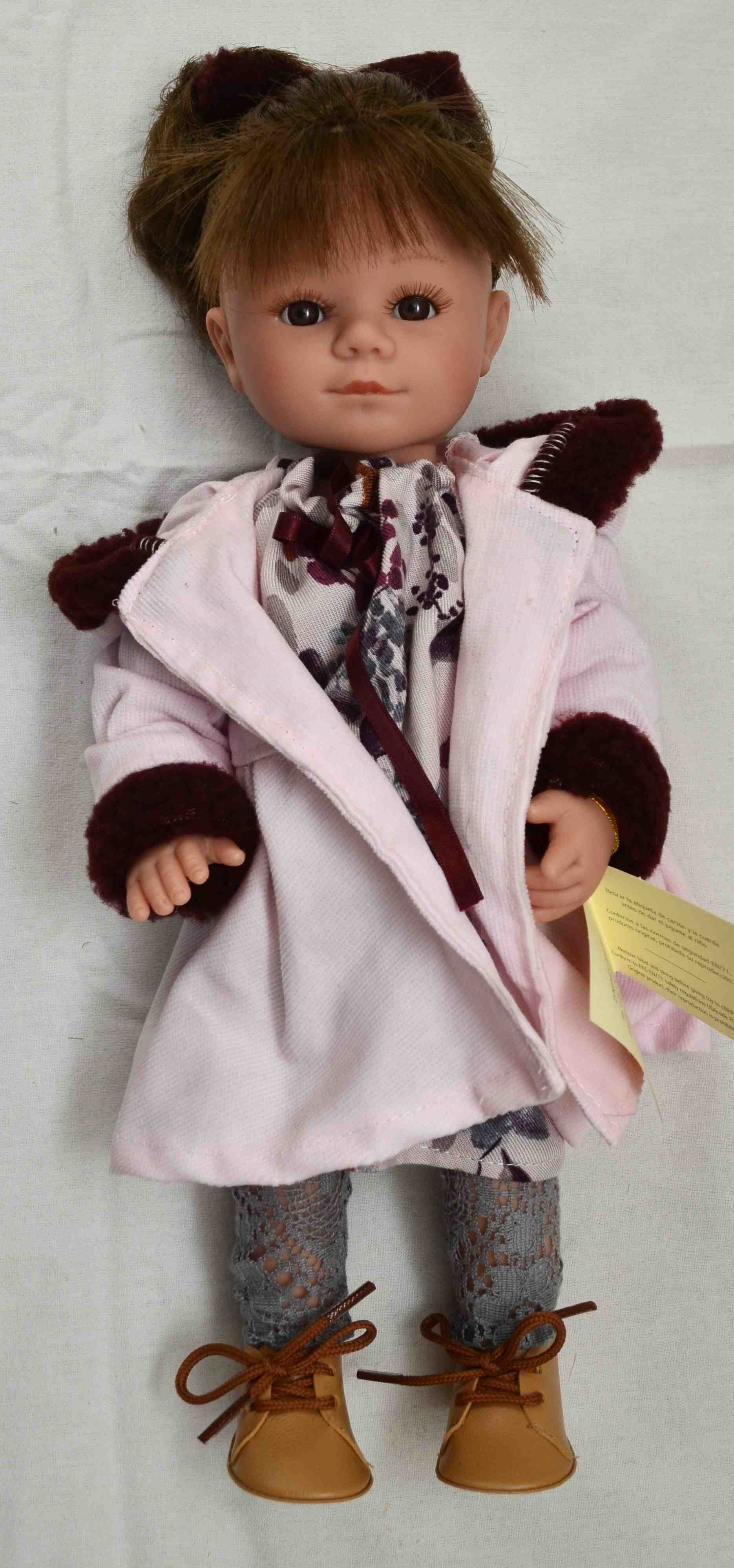 34 cm— Realistická panenka - holčička - Bětka od firmy D´nenes