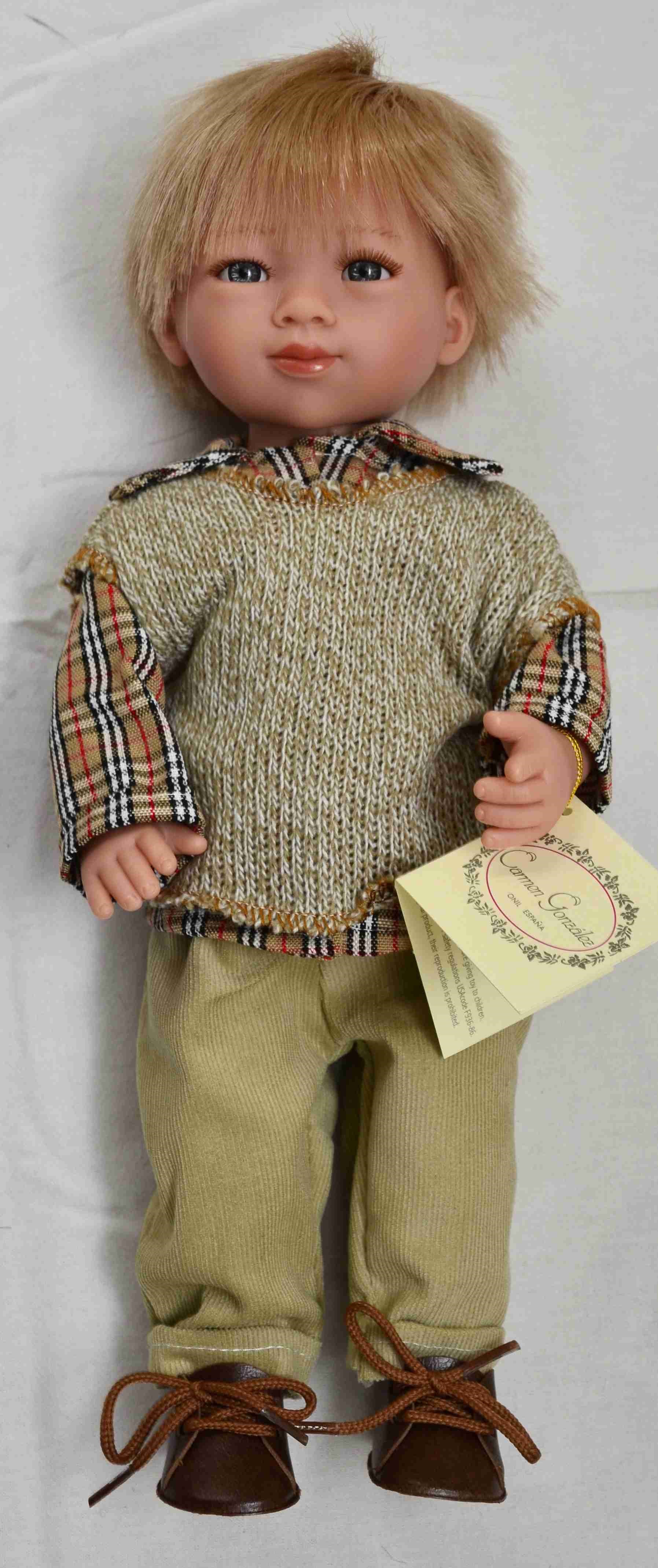 Realistická panenka - kluk Dan od firmy D´nenes