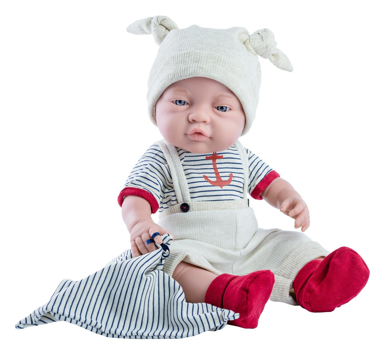 Realistické miminko - chlapeček Kubíček na dečce