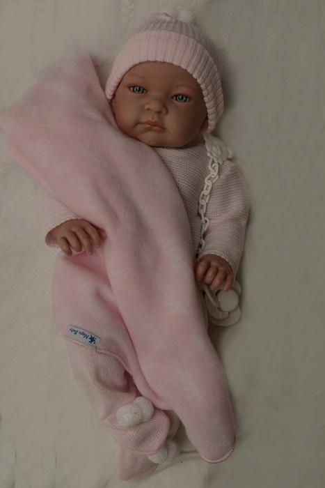 Realistické miminko. - holčička Jeny s dekou 