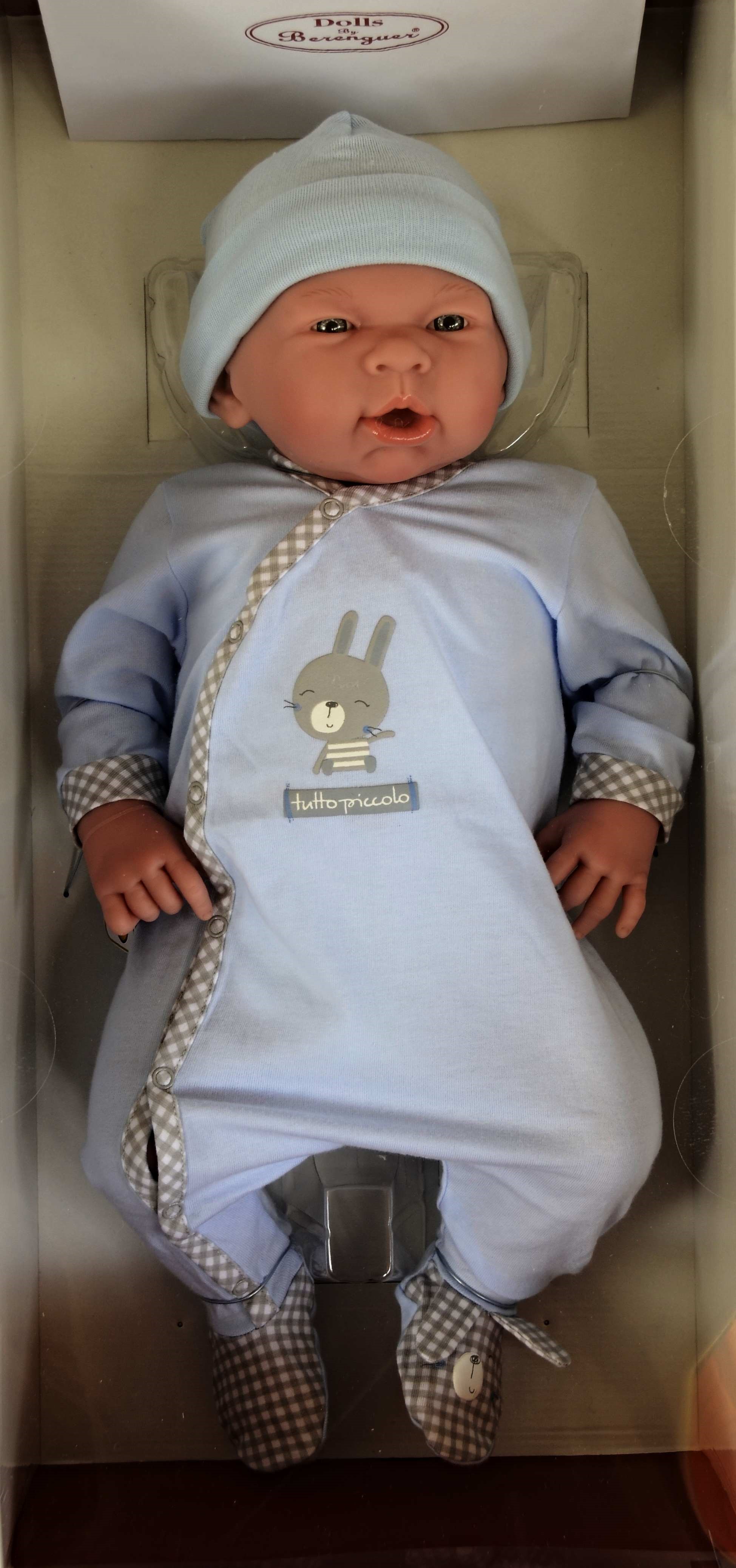 Realistické miminko - chlapeček Emilio od firmy Berenguer ze Španělska