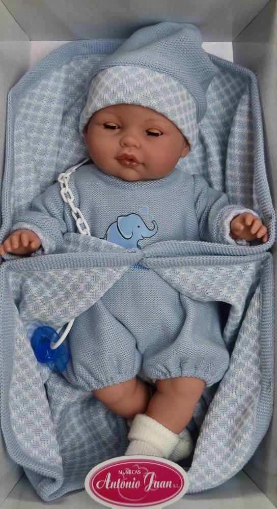Realistické miminko- chlapeček - Bimbo mrkací - Antonio Juan