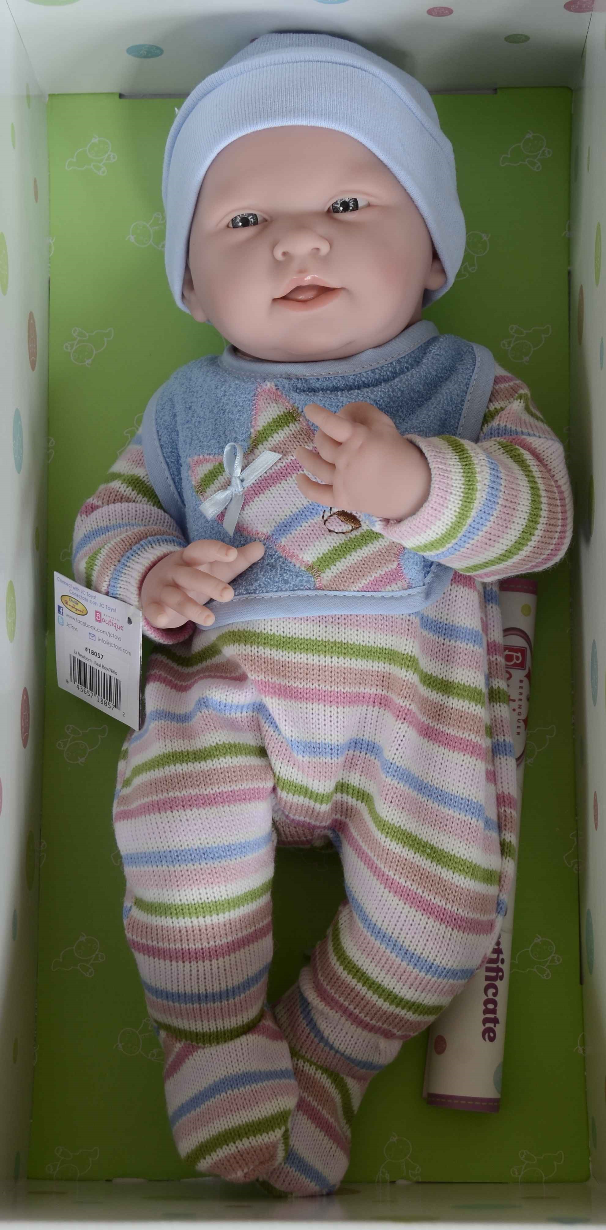 Realistické miminko - chlapeček Honzík od firmy Berenguer