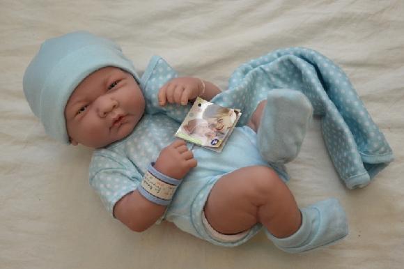 Realistické miminko chlapeček - Emílek od Berenguer ze Španělska