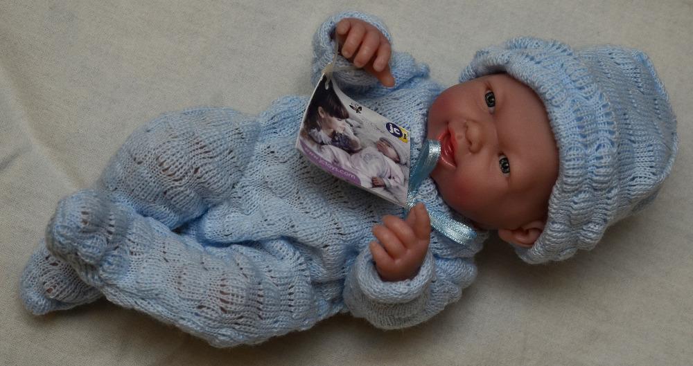 Realistické mini miminko - chlapeček Karlík