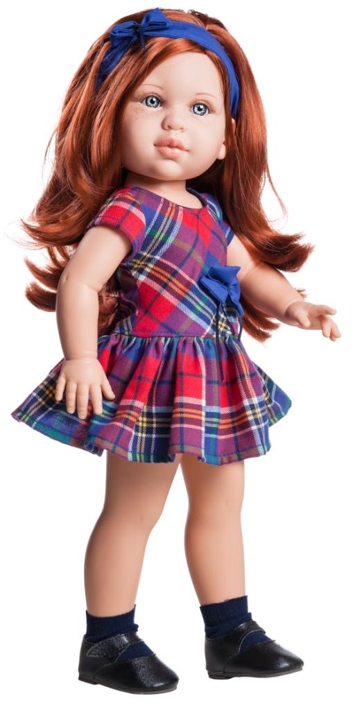 Realistická panenka Becky v kostkovaných šatech od f. Paola Reina