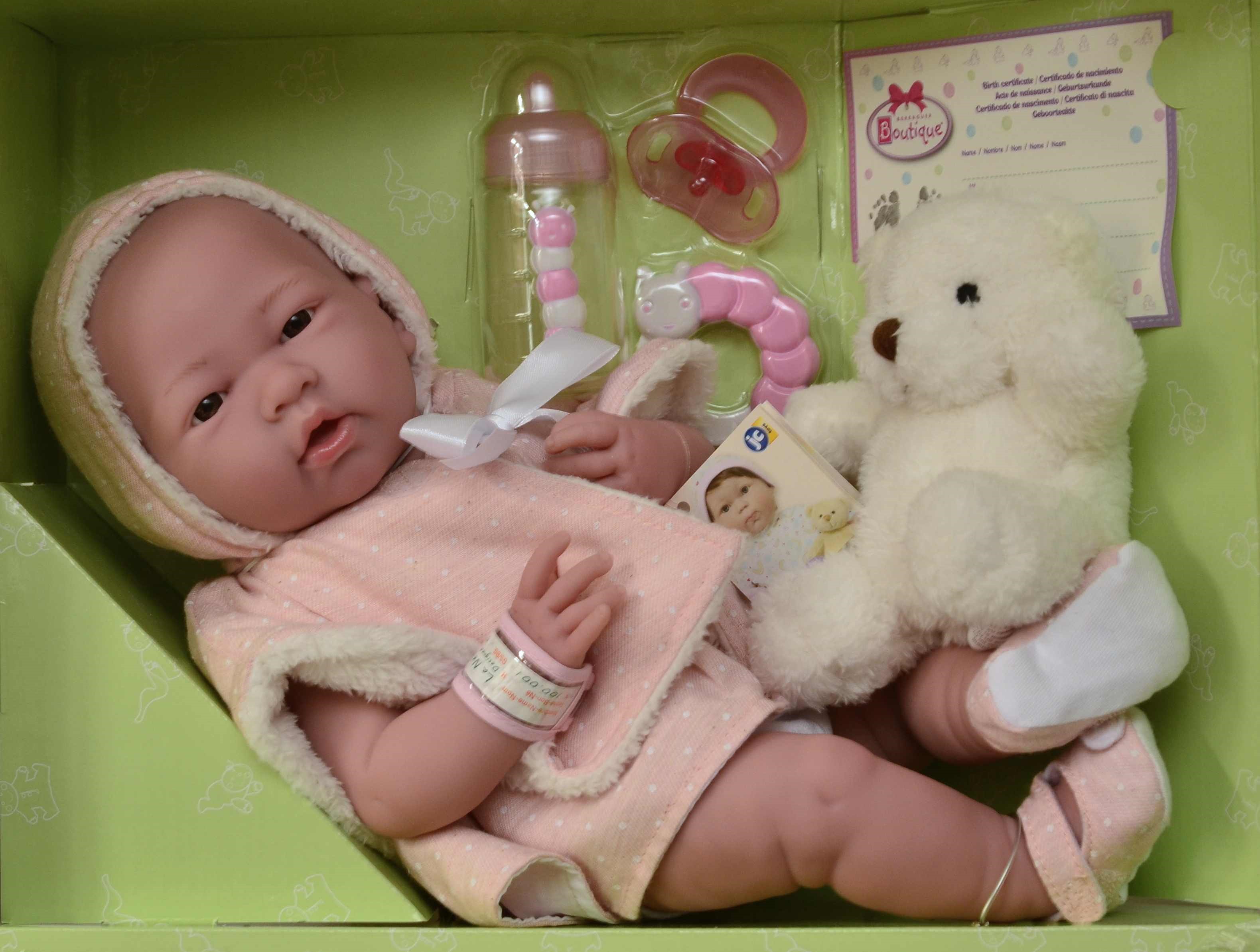Realistické miminko - holčička - Ilonka od firmy Berenguer