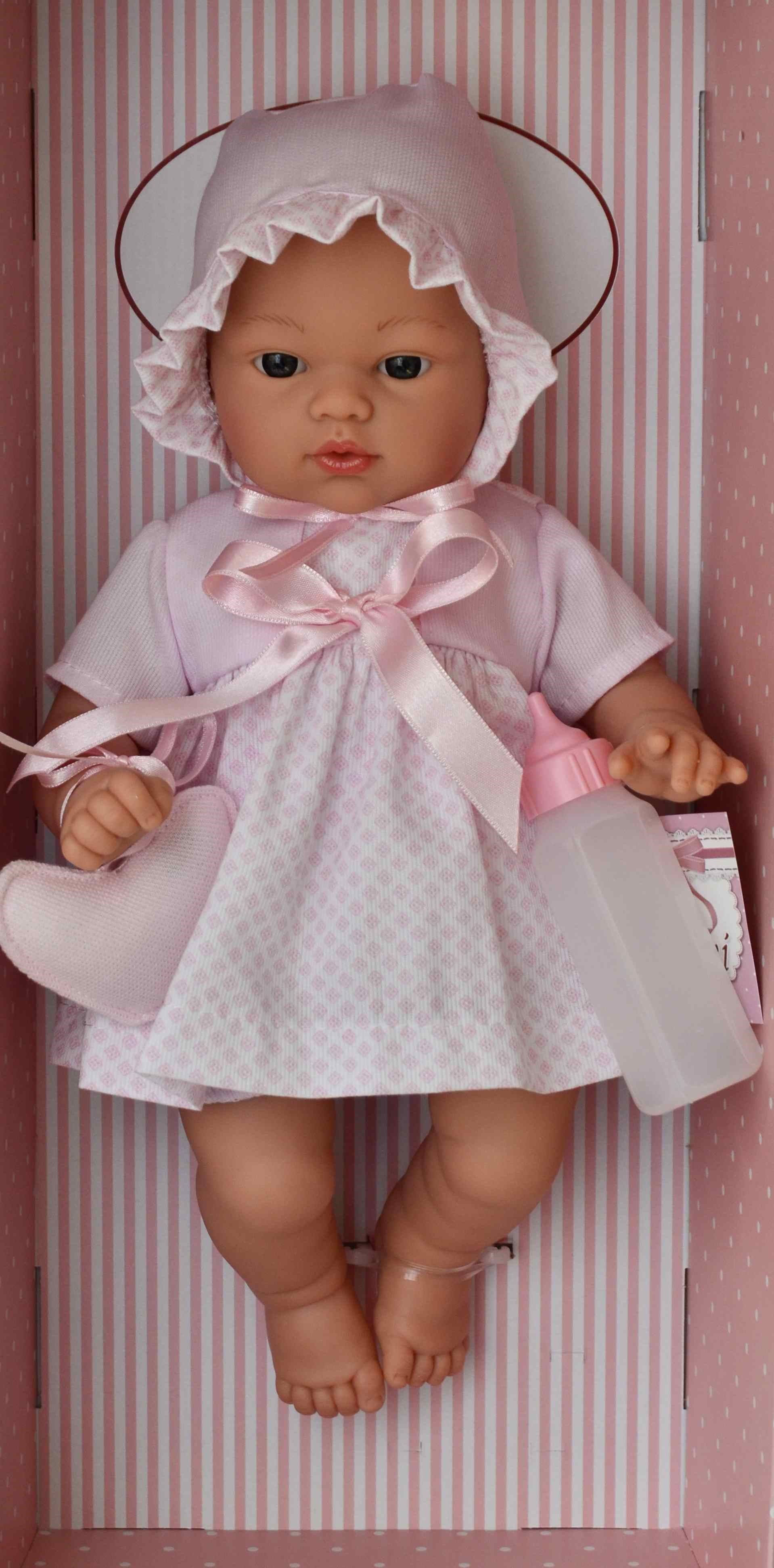 Realistické miminko - holčička KOKE se srdíčkem - od firmy ASIVIL