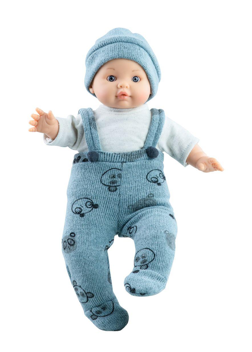 Realistické miminko - chlapeček Andy v kalhotkách s kšandami od firmy Paola Rein