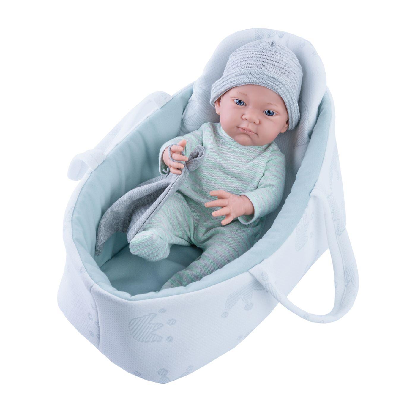 Realistické miminko - kluk - Pikolin v tašce od firmy Paola Reina