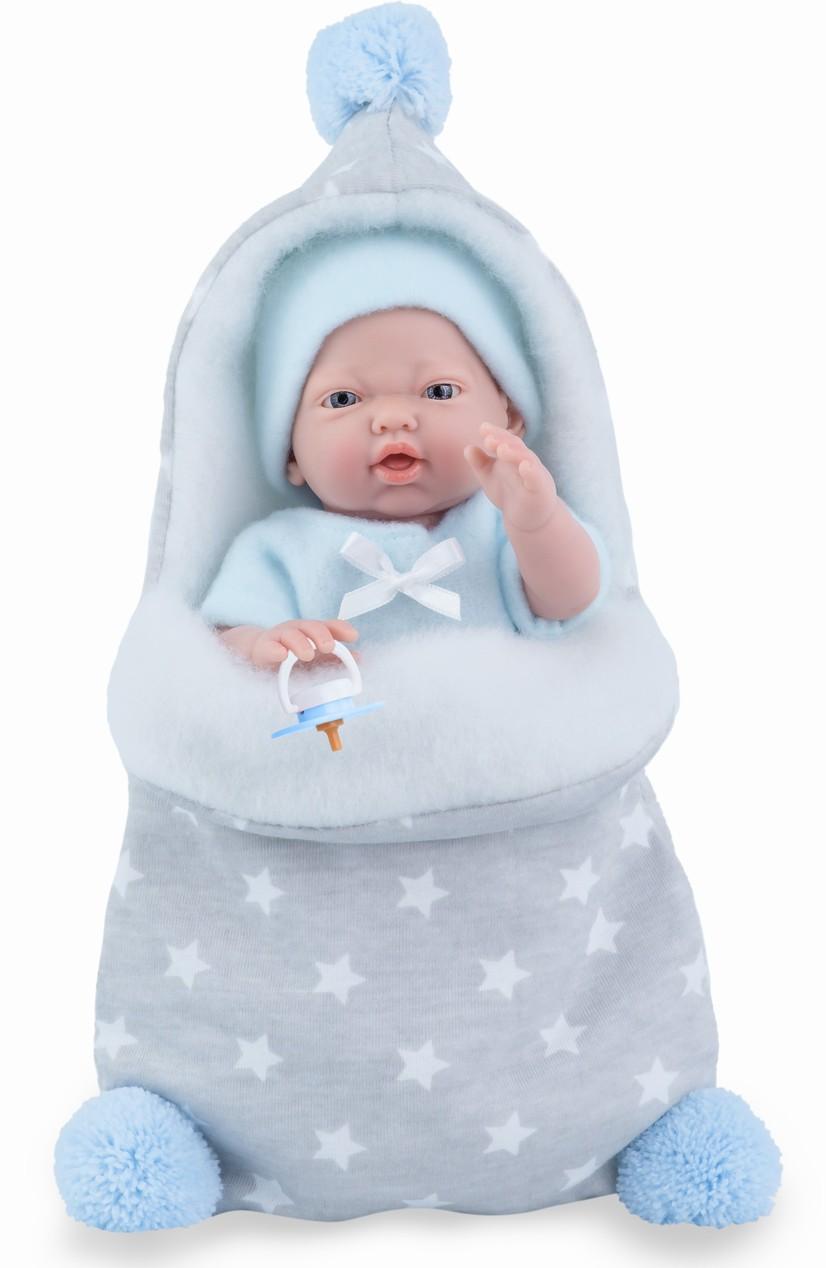 Realistické miminko - Venoušek ve spacím pytli od španělské firmy Marina & Pau