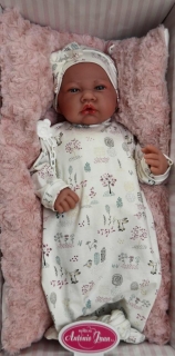 Realistické miminko - chlapeček nebo holčička jako housenka od Antonio Juan