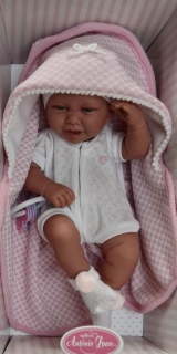 Realistické miminko - holčička - Carla s klíči od Antonio Juan