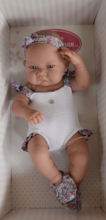 Realistické miminko - holčička Nica v plavkách od Antonio Juan