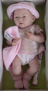Realistické miminko - holčička Světla od firmy Berenguer