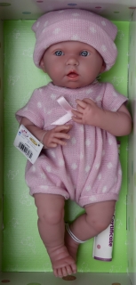 Realistické miminko holčička -Andrejka od Berenguer ze Španělska