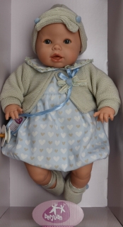 Realistická panenka chlapeček Toníček od firmy Berjuan ze Španělska