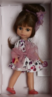 Realistická panenka Luci s drdolem od firmy Berjuan