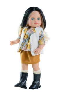 Realistická panenka Bianca v kožíšku od f. Paola Reina