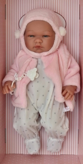 Realistické miminko - MARÍA v beranici od firmy ASIVIL