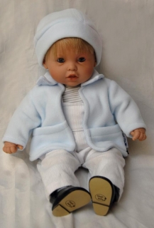 Moflete - chlapeček v zimním oblečení od firmy Lamagik ze Španělska