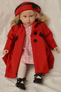 60 cm-Realistická panenka Abril od firmy Lamagik ze Španělska