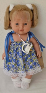 Realistická panenka Arnoštka od firmy Lamagik ze Španělska