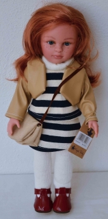 Realistická panenka Nina - zrzavé vlasy od firmy Lamagik ze Španělska